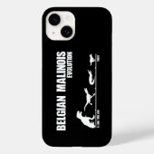 Coques Case-Mate iPhone Évolution du Malinois belge (Verso)