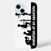 Coques Case-Mate iPhone "Évolution d'un apostat" (Verso)