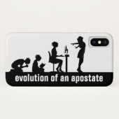 Coques Case-Mate iPhone "Évolution d'un apostoat" (Dos (Horizontal))