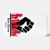 Coques Case-Mate iPhone ÉVOLUTION Inspirationnelle au-dessus du monogramme (Verso (horizontal))