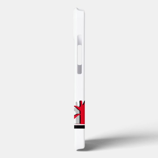 Coques Case-Mate iPhone ÉVOLUTION Inspirationnelle au-dessus du monogramme (Verso / Gauche)