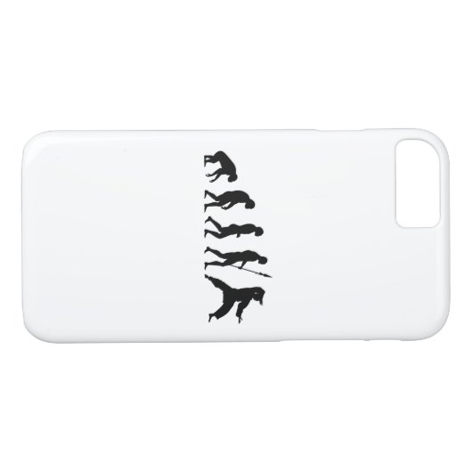 Coques Case-Mate iPhone évolution karaté (Dos (Horizontal))