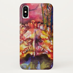 Etui iPhone Case-Mate EXCALIBUR Grotesque Lion rouge Imaginaire jaune