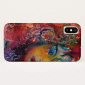 Coques Case-Mate iPhone EXCALIBUR, REINE DE L'Imaginaire ÉPÉE MAGIQUE Roug (Dos (Horizontal))