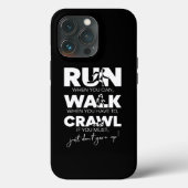 Coques Case-Mate iPhone Exécuter... Marche... Analyse... N'abandonne pas ! (Verso)