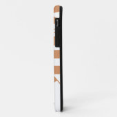 Coques Case-Mate iPhone EXÉCUTION Brown DE JOG WALK (police CHUNKY) (Dos/Gauche)