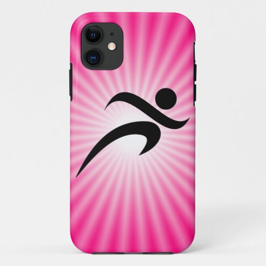 Coques Case-Mate iPhone Exécution rose (Dos)