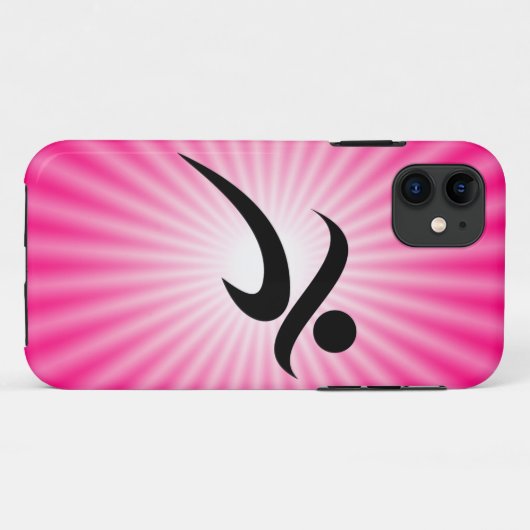 Coques Case-Mate iPhone Exécution rose (Dos (Horizontal))