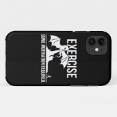 Coques Case-Mate iPhone Exercice, Motivation Requise, Dragon - Drôle (Dos (Horizontal))