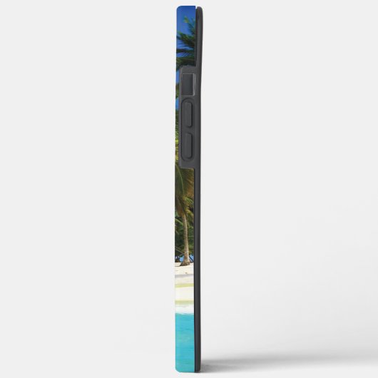 Coques Case-Mate iPhone Exotic beach throw pillow (Verso / Gauche)