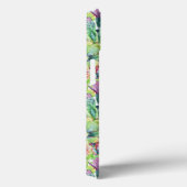 Coques Case-Mate iPhone Exotic Blooming Watercolor Cacti Pattern (Verso / Droite)