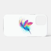 Coques Case-Mate iPhone Exotic Rainbow Hummingbird (Verso (horizontal))