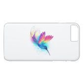 Coques Case-Mate iPhone Exotic Rainbow Hummingbird (Dos (Horizontal))