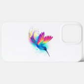 Coques Case-Mate iPhone Exotic Rainbow Hummingbird (Verso (horizontal))
