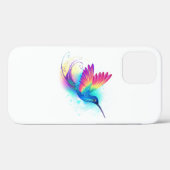 Coques Case-Mate iPhone Exotic Rainbow Hummingbird (Verso (horizontal))