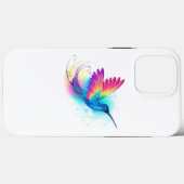 Coques Case-Mate iPhone Exotic Rainbow Hummingbird (Verso (horizontal))