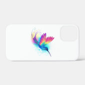 Coques Case-Mate iPhone Exotic Rainbow Hummingbird (Verso (horizontal))