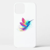 Coques Case-Mate iPhone Exotic Rainbow Hummingbird (Verso)
