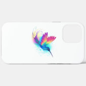 Coques Case-Mate iPhone Exotic Rainbow Hummingbird (Verso (horizontal))