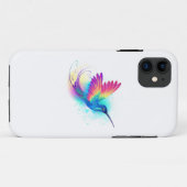 Coques Case-Mate iPhone Exotic Rainbow Hummingbird (Dos (Horizontal))