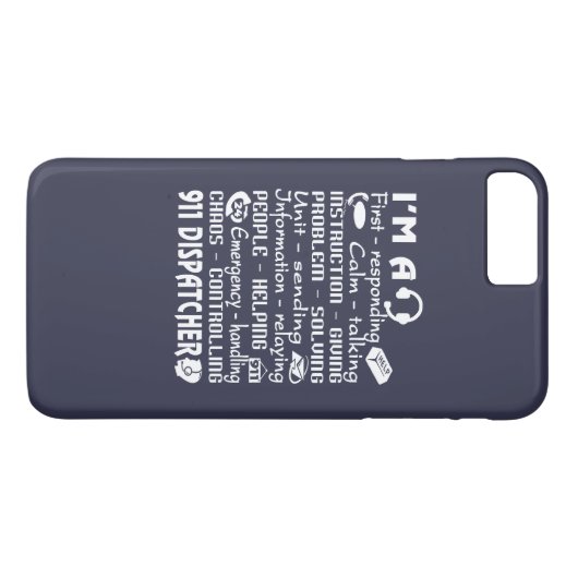Coques Case-Mate iPhone Expéditeur 911 (Dos (Horizontal))