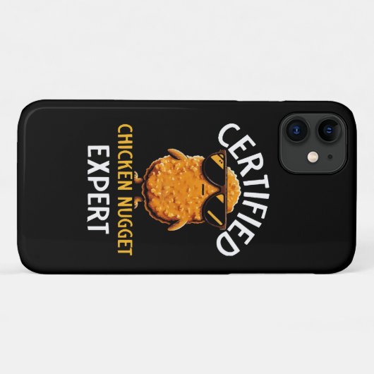 Coques Case-Mate iPhone Expert certifié en nugget de poulet (Dos (Horizontal))