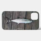 Coques Case-Mate iPhone Expert Pêcheur poisson de bois rustique (Verso (horizontal))