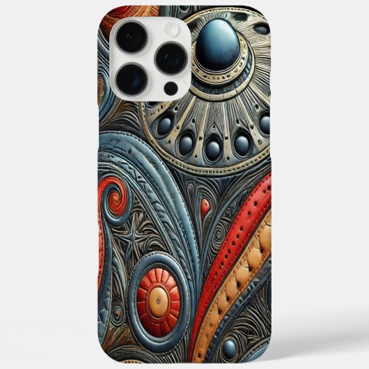 Coques Case-Mate iPhone Exploration de conception spatiale Alien (Verso)