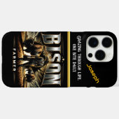 Coques Case-Mate iPhone Exploration de la ferme de bisons sur Sunny Prairi (Verso (horizontal))