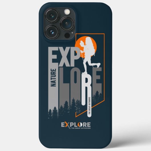 Coques Case-Mate iPhone Exploration de la nature (2) | Femmes - (Verso)