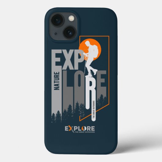 Coques Case-Mate iPhone Exploration de la Nature (2) | Hommes - (Verso)