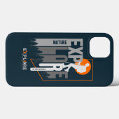 Coques Case-Mate iPhone Exploration de la Nature (2) | Hommes - (Verso (horizontal))