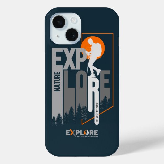 Coques Case-Mate iPhone Exploration de la Nature (2) | Hommes - (Verso)