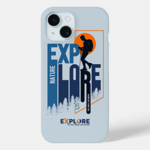 Coque Pour iPhone 15 Exploration de la nature Hommes -