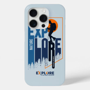 Coque iPhone 15 Pro Exploration de la nature Hommes -