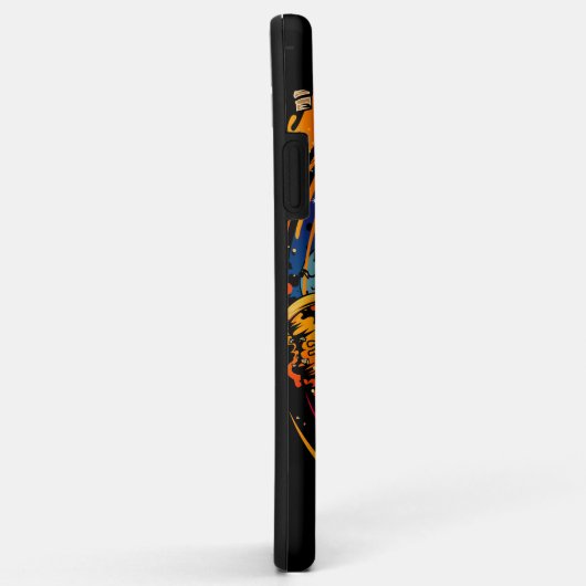 Coques Case-Mate iPhone Exploser le vaisseau spatial (Dos/Droite)