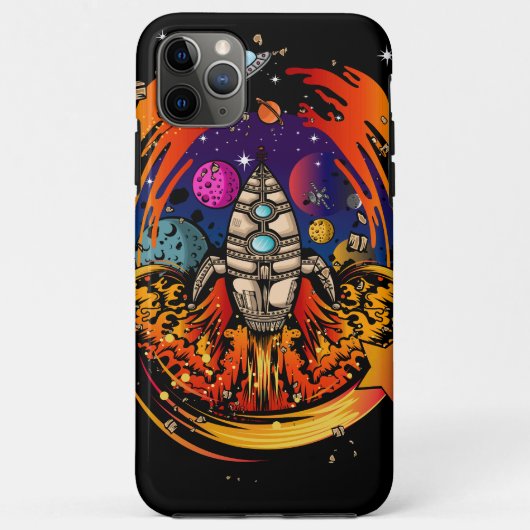 Coques Case-Mate iPhone Exploser le vaisseau spatial (Dos)