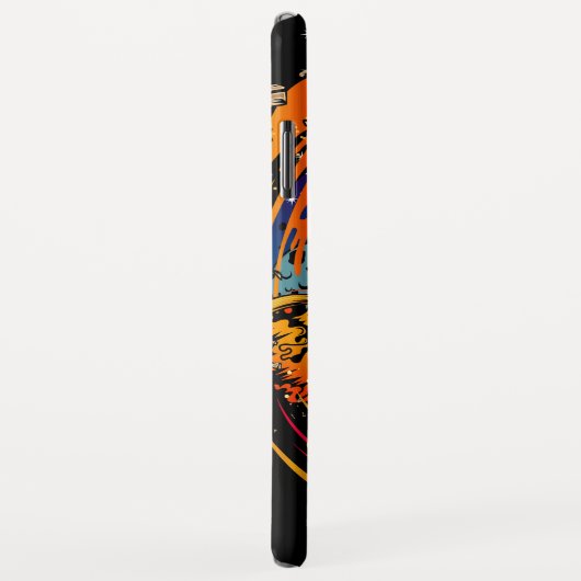 Coques Case-Mate iPhone Exploser le vaisseau spatial (Dos/Droite)