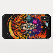 Coques Case-Mate iPhone Exploser le vaisseau spatial (Dos (Horizontal))