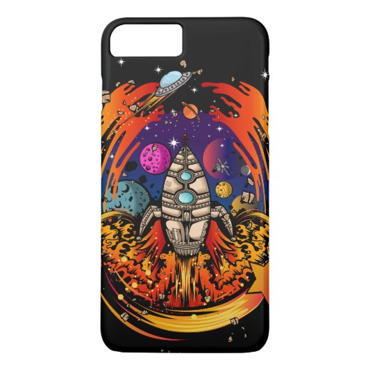 Coques Case-Mate iPhone Exploser le vaisseau spatial (Dos)