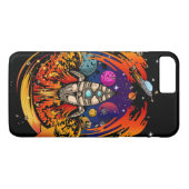 Coques Case-Mate iPhone Exploser le vaisseau spatial (Dos (Horizontal))