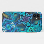 Coques Case-Mate iPhone Explosion couleur Abstraite Aqua Blue Turquoise Go (Dos (Horizontal))