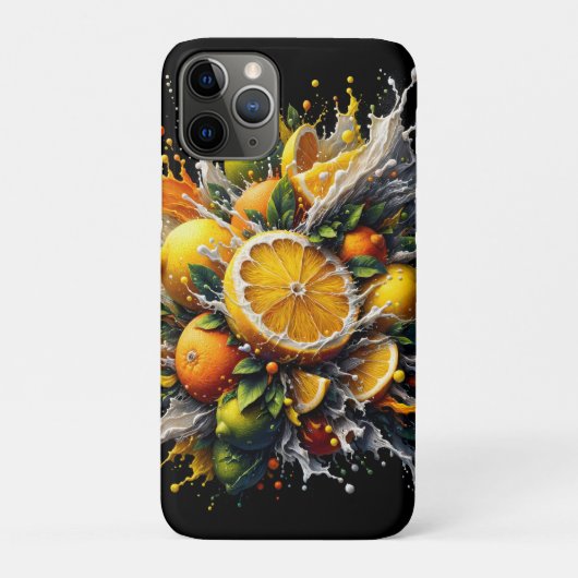 Coques Case-Mate iPhone Explosion de Citrus (Dos)