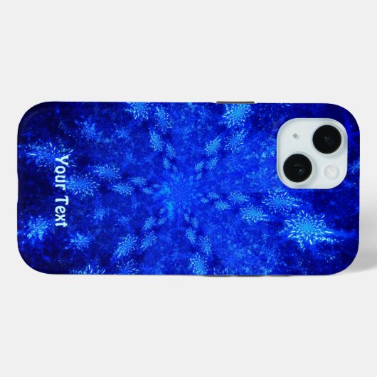 Coques Case-Mate iPhone Explosion de neige (Verso (horizontal))
