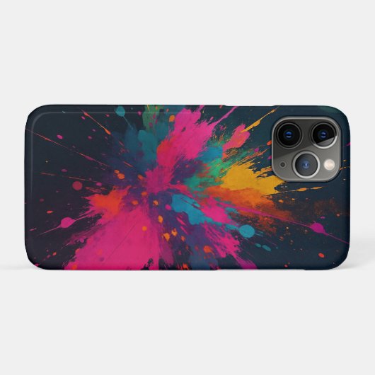 Coques Case-Mate iPhone explosion des couleurs (Dos (Horizontal))