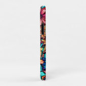 Coques Case-Mate iPhone Explosion florale vibrante par Doodle (Dos/Droite)