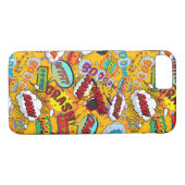 Coques Case-Mate iPhone Explosions amusantes de B.D. rétro (Dos (Horizontal))