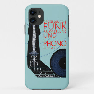 Etui iPhone Case-Mate Exposition allemande de radio et de musique 1931