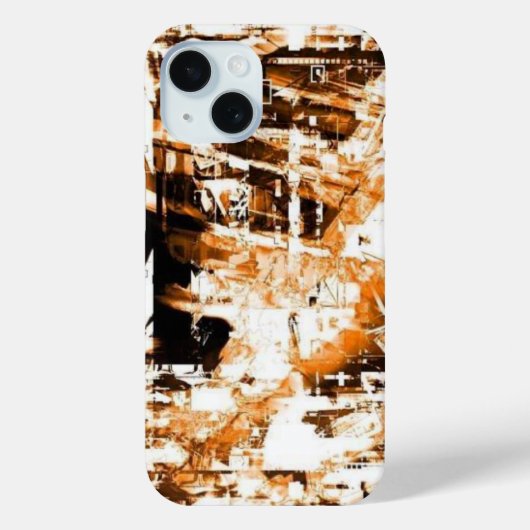 Coques Case-Mate iPhone Expression artistique - Abstrait moderne (Verso)