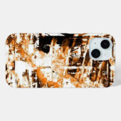 Coques Case-Mate iPhone Expression artistique - Abstrait moderne (Verso (horizontal))